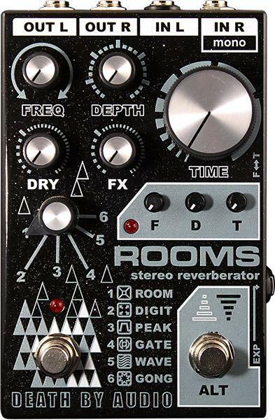 Death By Audio Rooms Reverb - Pedal de reverb / delay / eco - Main picture