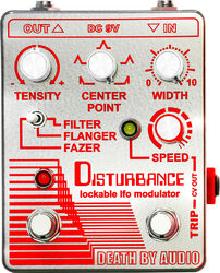 Pedal de chorus / flanger / phaser / modulación / trémolo Death by audio Disturbance Modulator