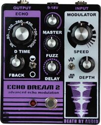 Pedal de reverb / delay / eco Death by audio ECHO DREAM 2 ANALOG ECHO ET FUZZ