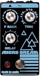Pedal de reverb / delay / eco Death by audio Micro Dream