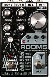 Pedal de reverb / delay / eco Death by audio ROOMS Reverb