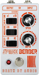 Pedal de chorus / flanger / phaser / modulación / trémolo Death by audio Space Bender Chorus Modulator Ltd - White/Orange