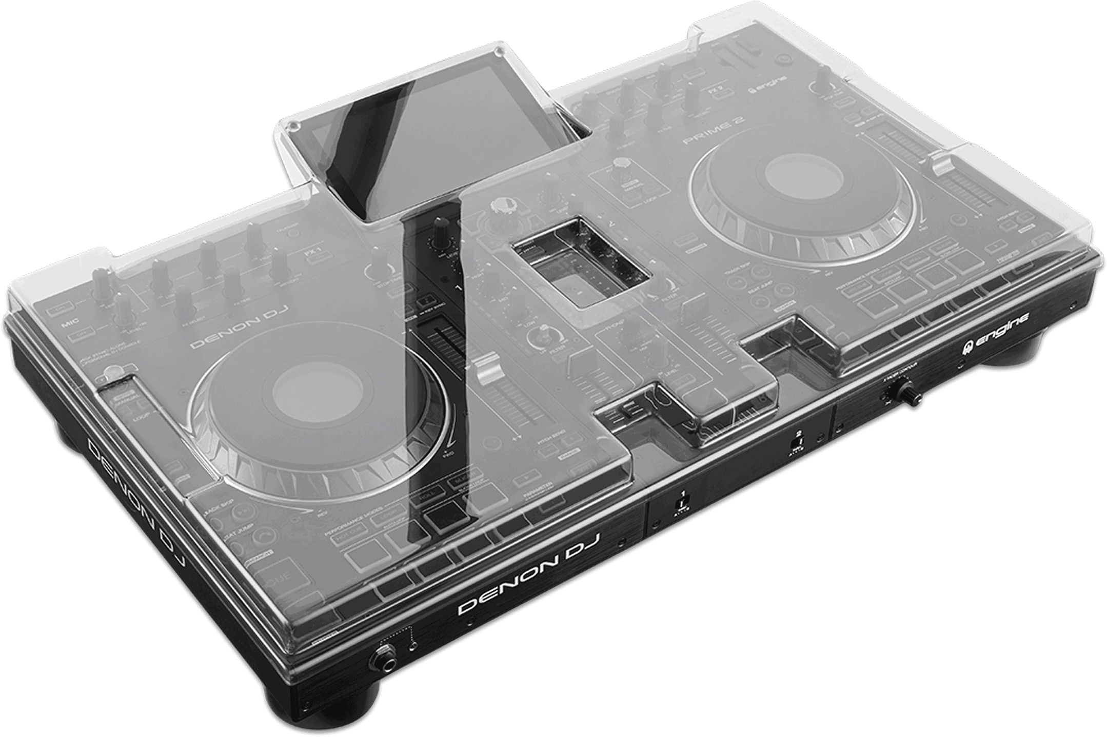 Decksaver Denon Dj Prime 2 Cover - Cubierta antipolvo para plato - Main picture