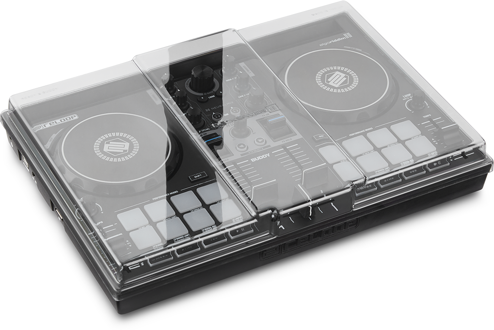 Decksaver Reloop Ready & Buddy Cover (light Edition) - Cubierta antipolvo para plato - Main picture