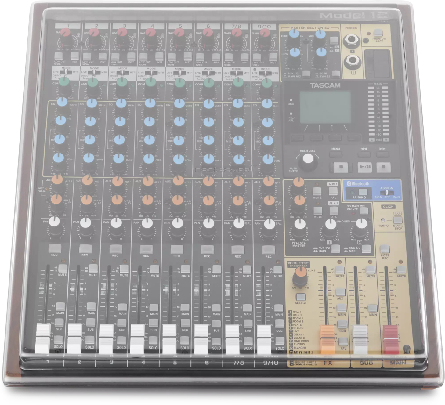 Decksaver Tascam Model 12 Cover - Bolsa de mezcladores - Main picture