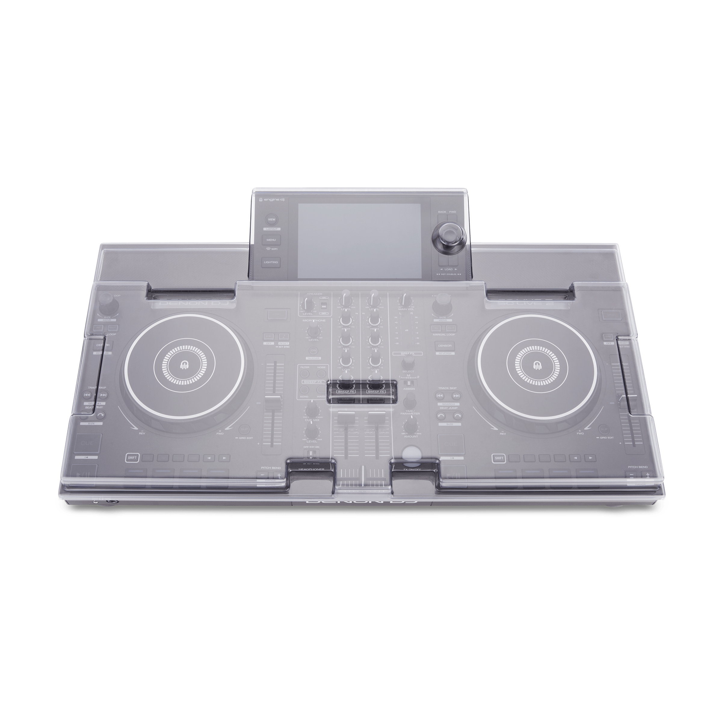 Decksaver Denon Dj Sc Live 2 Cover - Cubierta antipolvo para plato - Variation 4
