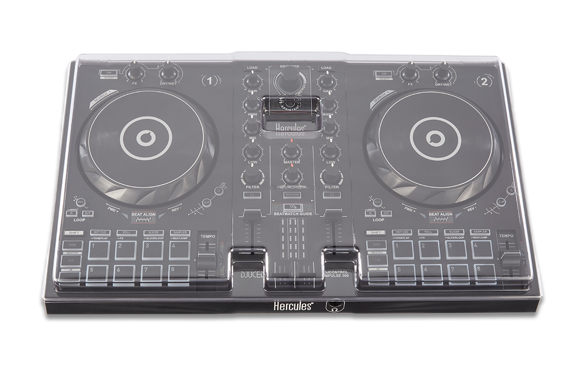 Decksaver Hercules Dj Control Inpulse 300 Cover - Cubierta antipolvo para plato - Variation 4