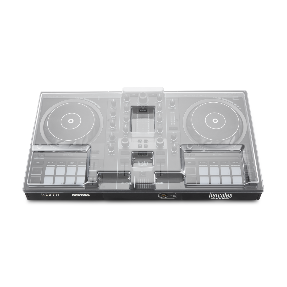 Decksaver Hercules Dj Control Inpulse 500 Cover (light) - Cubierta antipolvo para plato - Variation 4