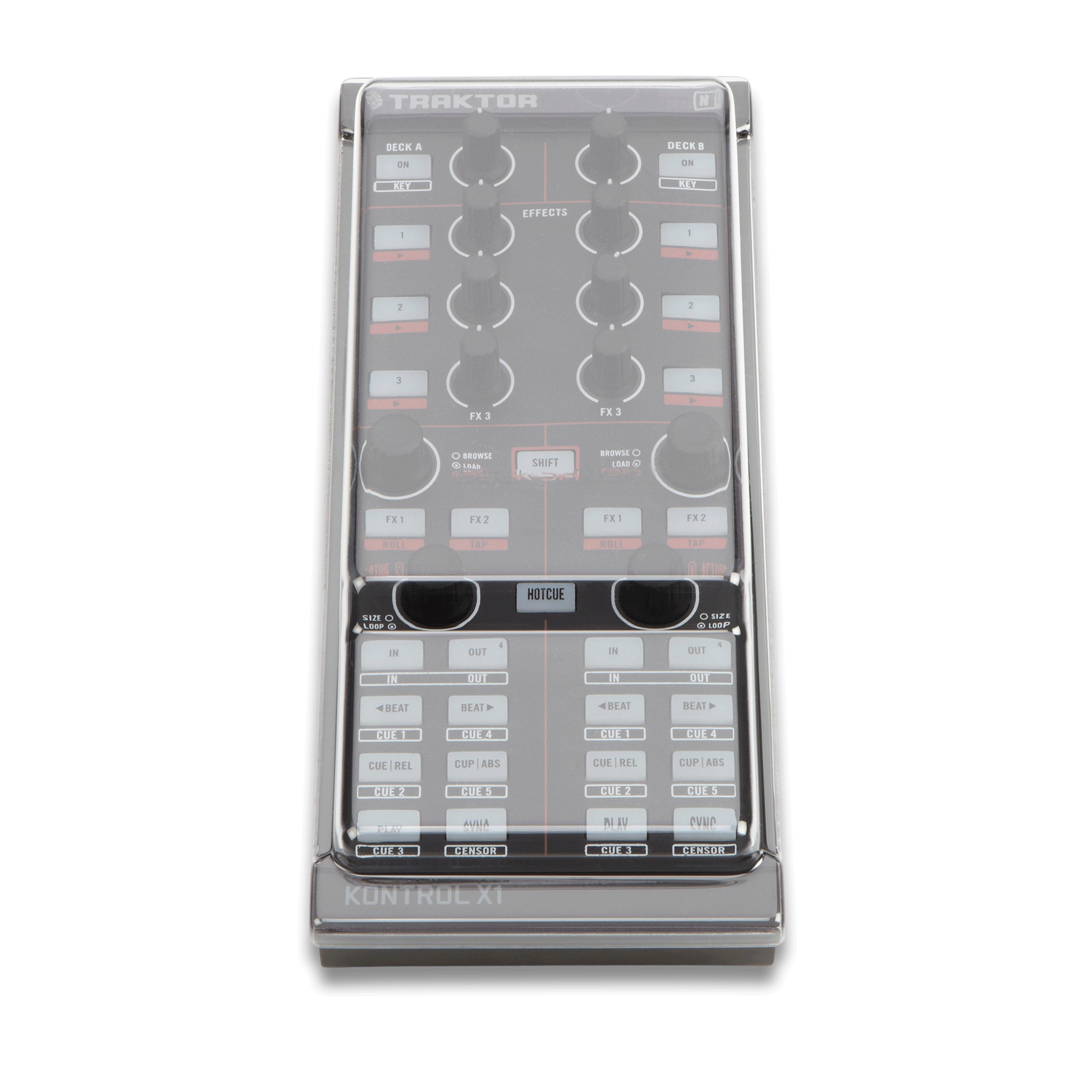 Decksaver Ni Kontrol Fxz1 (mk1 & 2) Cover - Cubierta antipolvo para plato - Variation 2