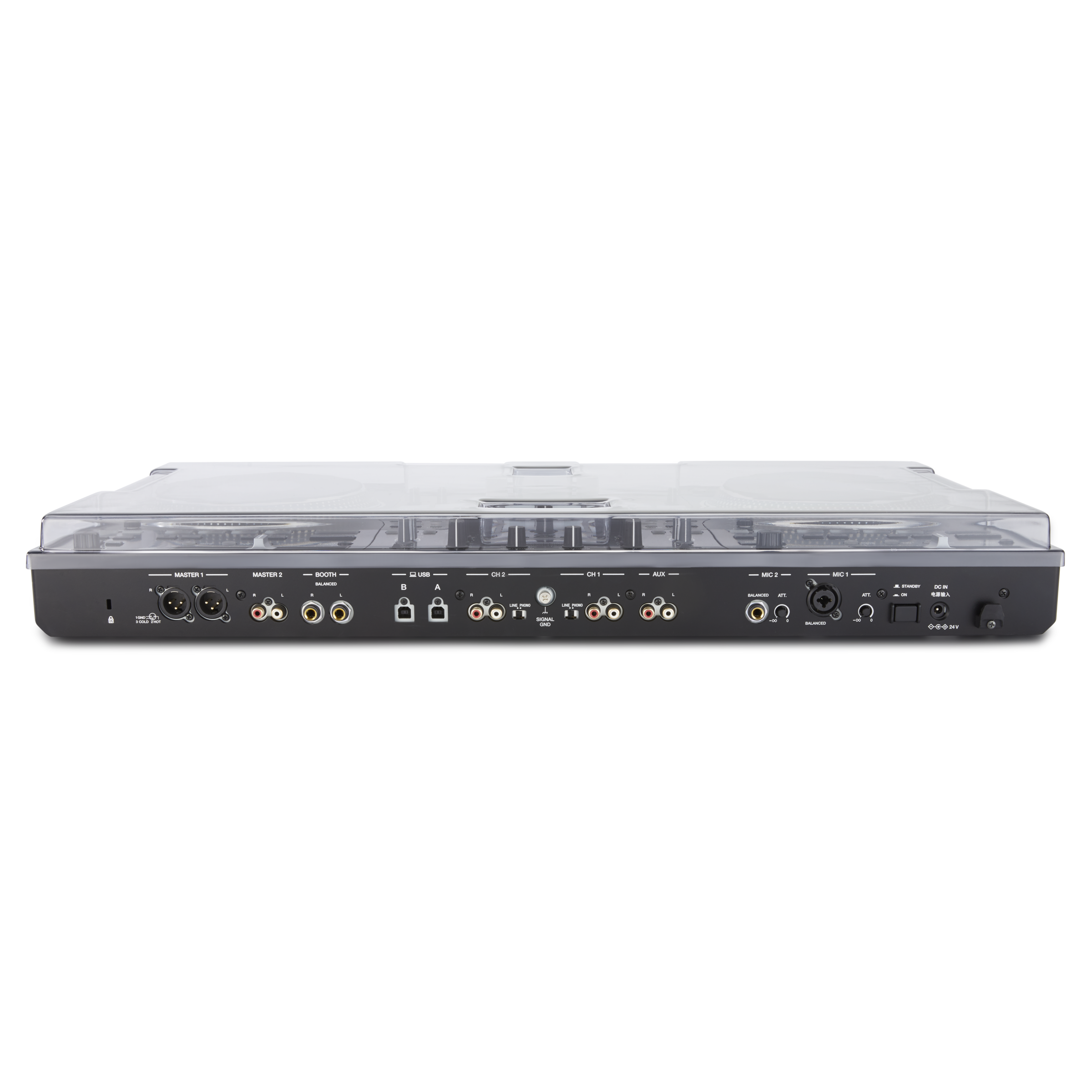 Decksaver Pioneer Ddj-rev7 Cover - Cubierta antipolvo para plato - Variation 1