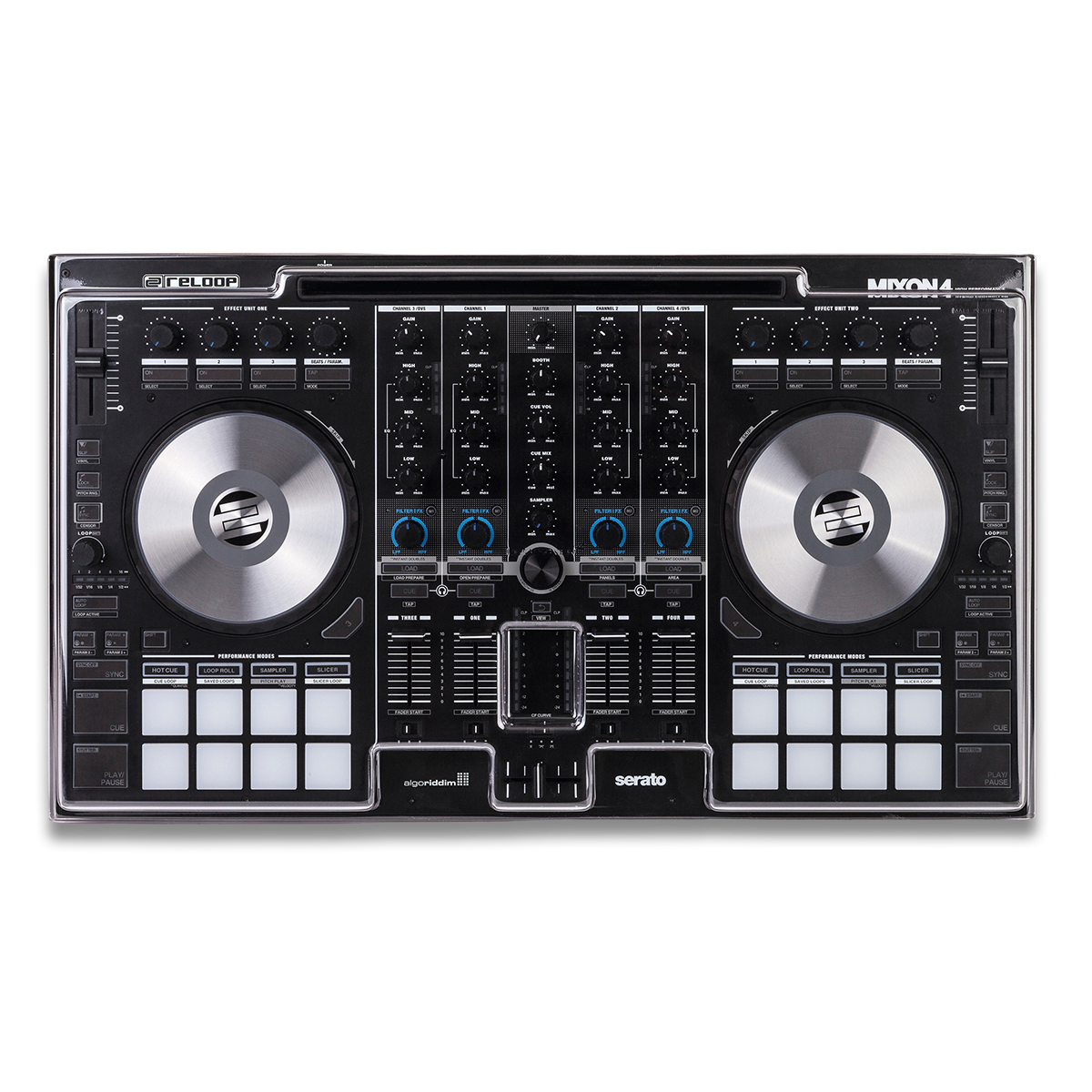 Decksaver Reloop Mixon 4 & 8 Pro Cover - Cubierta antipolvo para plato - Variation 1