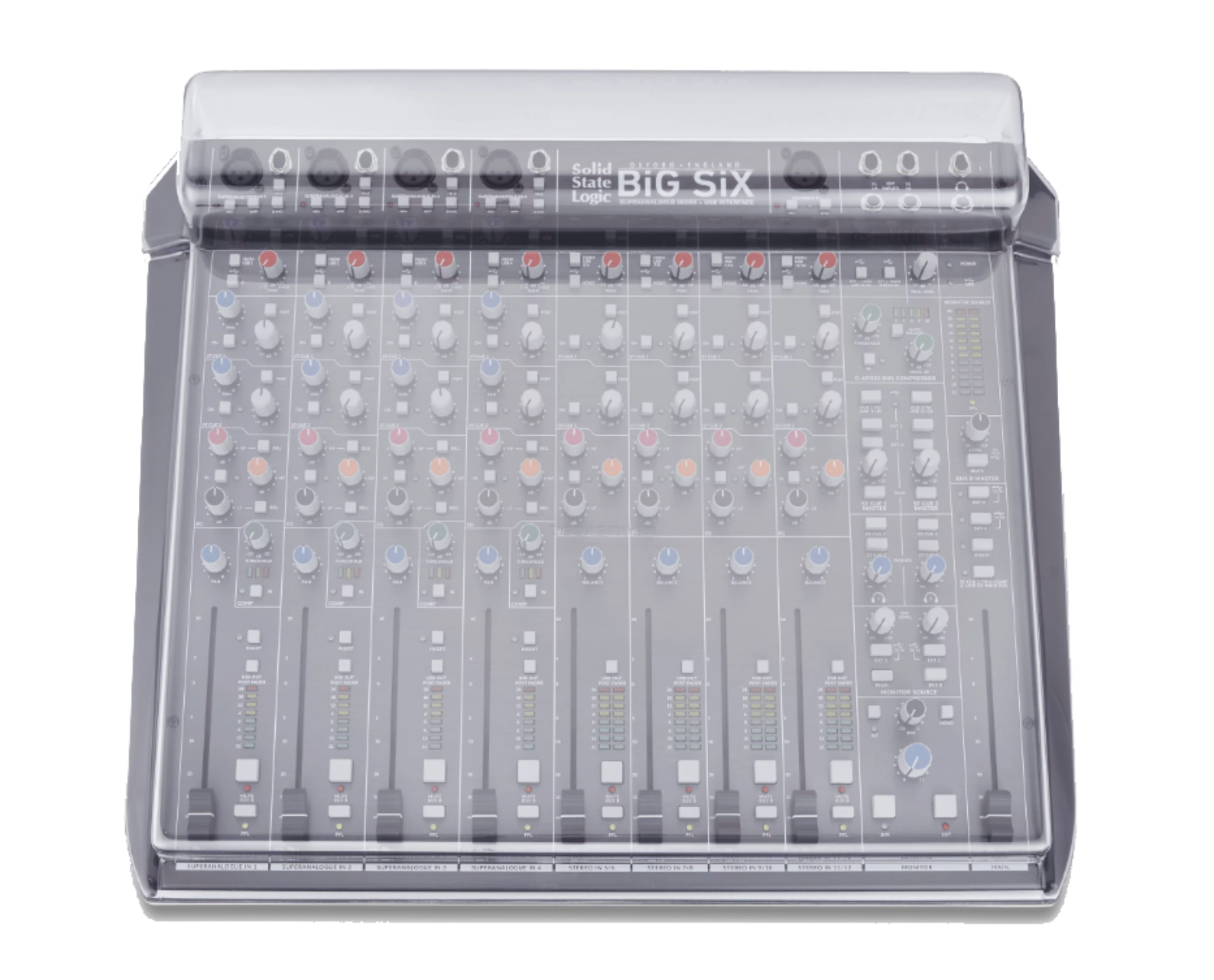 Decksaver Solid State Logic Big Six Cover - Bolsa de mezcladores - Variation 4