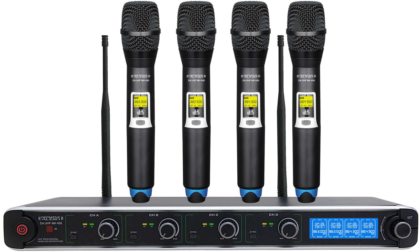 Definitive Audio Da Uhf Mh 400 - Micrófono inalámbrico de mano - Main picture