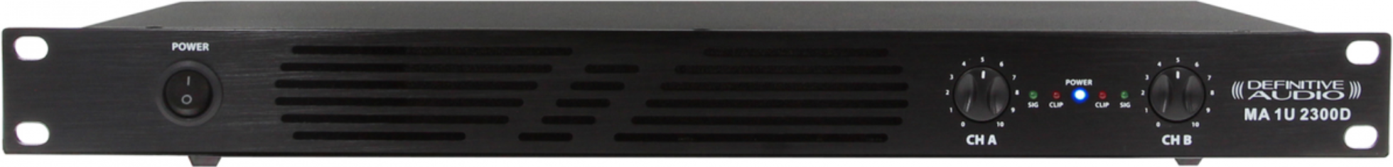 Definitive Audio Ma 1u 2300d - Etapa final de potencia estéreo - Main picture
