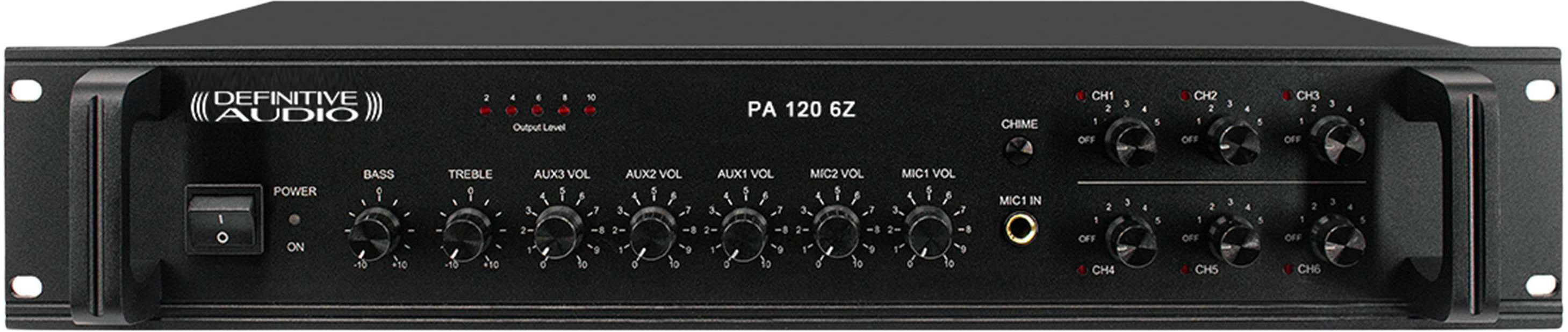 Definitive Audio Pa 120 6z - Etapa final de potencia de varios canales - Main picture