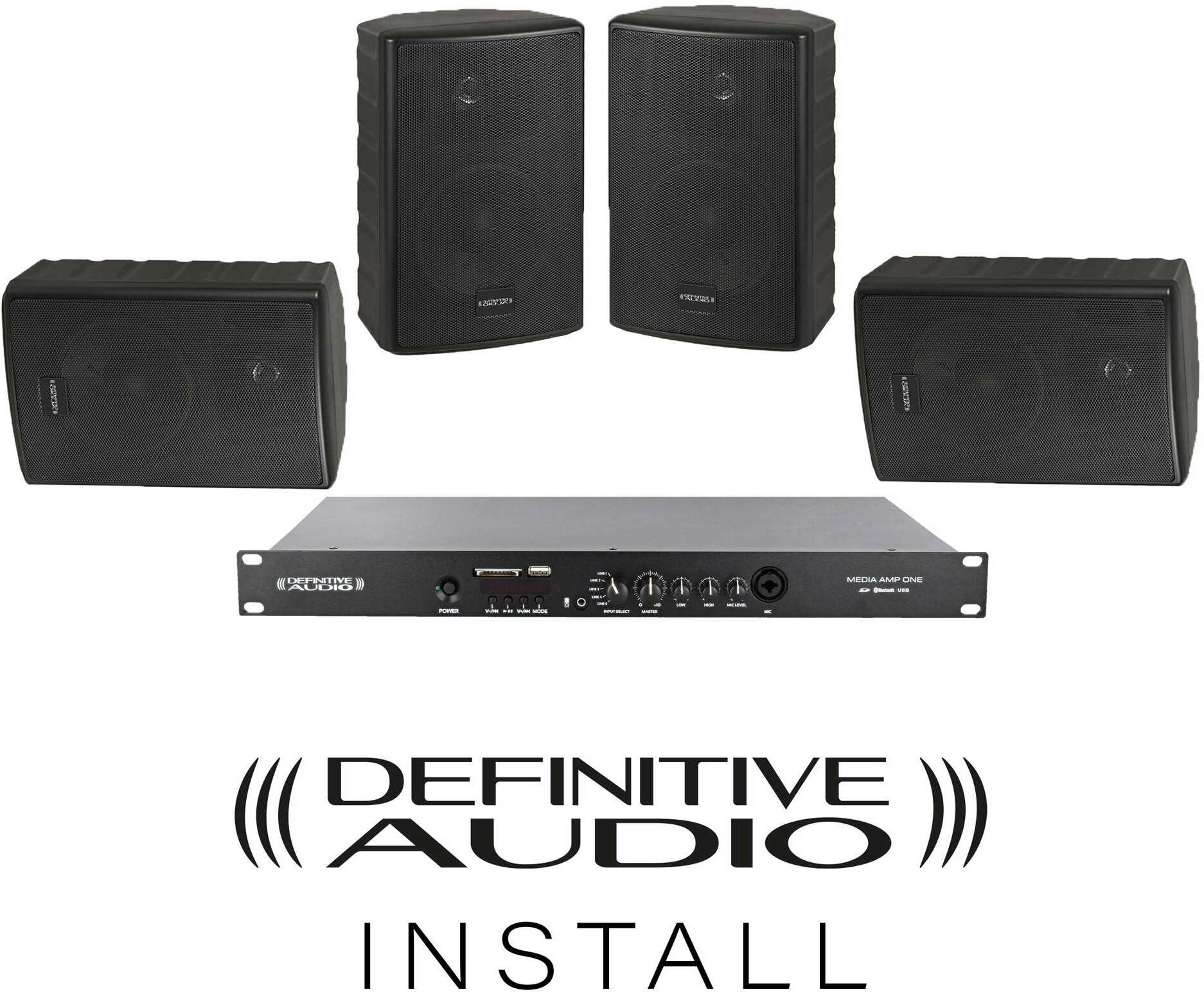 Definitive Audio Pack Install Resto Black V2 - Altavoz pasivo - Main picture