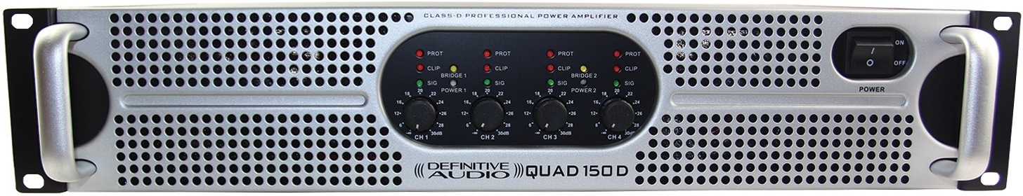 Definitive Audio Quad 150d - - Etapa final de potencia de varios canales - Main picture