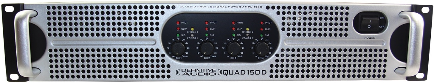 Definitive Audio Quad 150d - - Etapa final de potencia de varios canales - Main picture