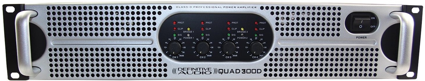Definitive Audio Quad 300d - - Etapa final de potencia de varios canales - Main picture