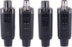 Sistema transmisor y receptor inalámbrico Definitive audio PLUG 200 UHF