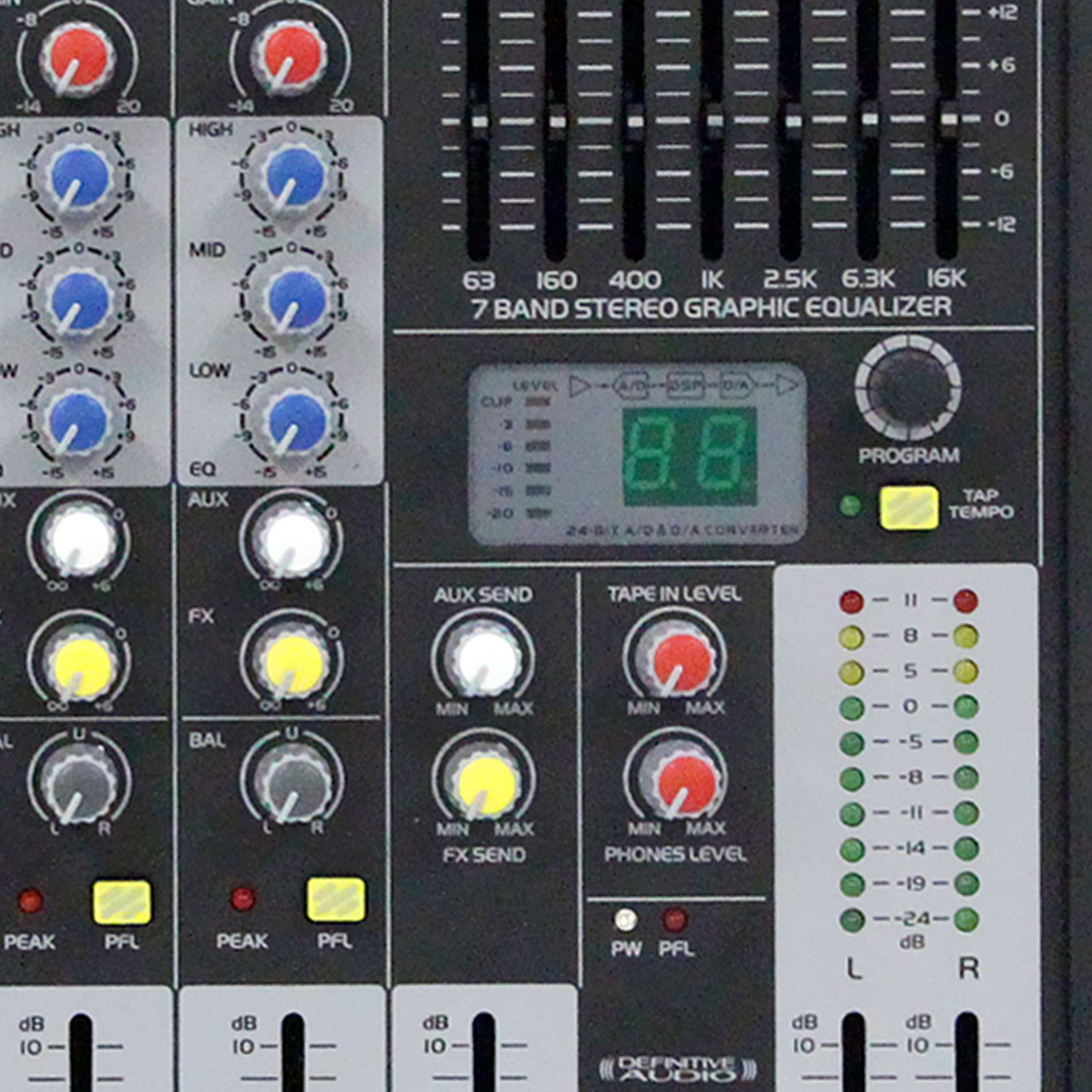 Definitive Audio Da Mx10 Fx2 - Mesa de mezcla analógica - Variation 3