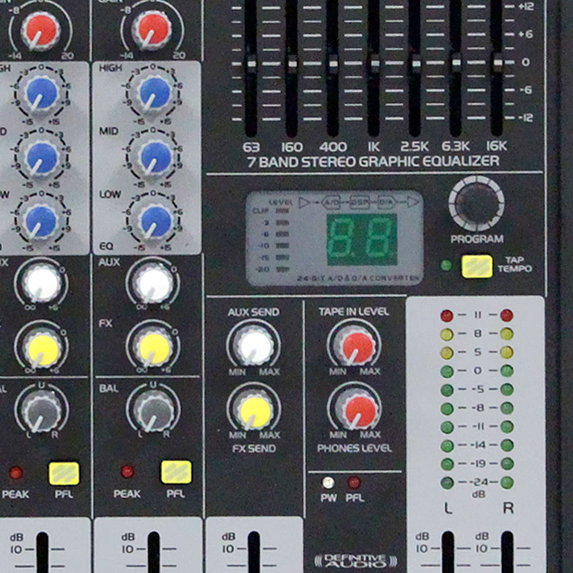 Definitive Audio Da Mx14 Fx2 - Mesa de mezcla analógica - Variation 2