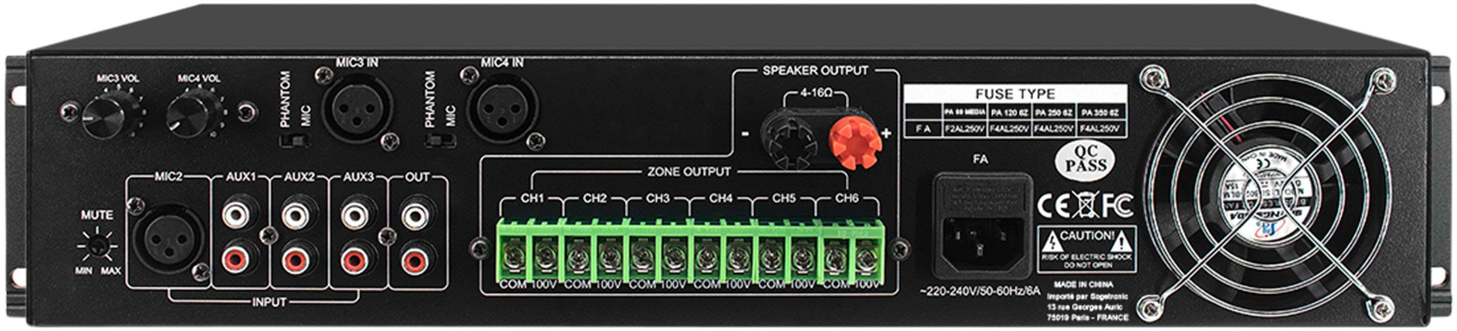 Definitive Audio Pa 250 6z - Etapa final de potencia de varios canales - Variation 1