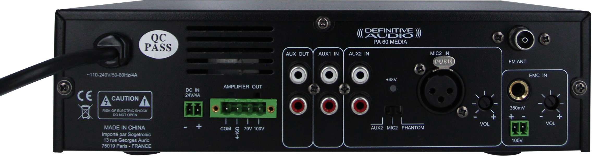 Definitive Audio Pa 60 Media - Etapa final de potencia de varios canales - Variation 1