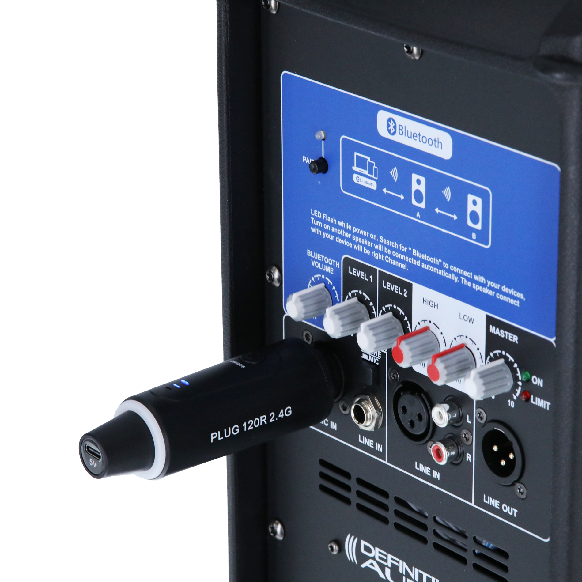 Definitive Audio Plug 120r 2.4g - Sistema transmisor y receptor inalámbrico - Variation 8
