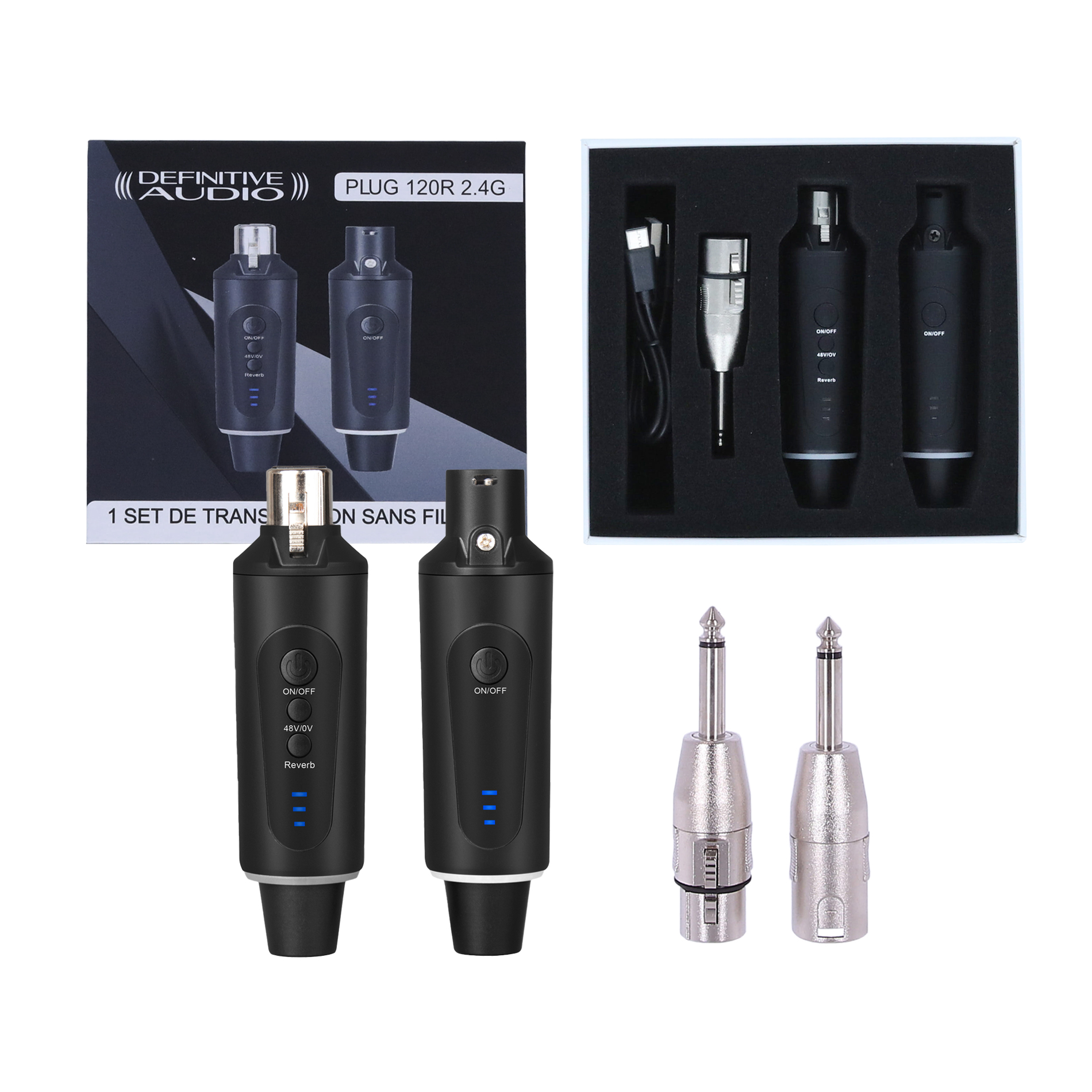 Definitive Audio Plug 120r 2.4g - Sistema transmisor y receptor inalámbrico - Variation 6
