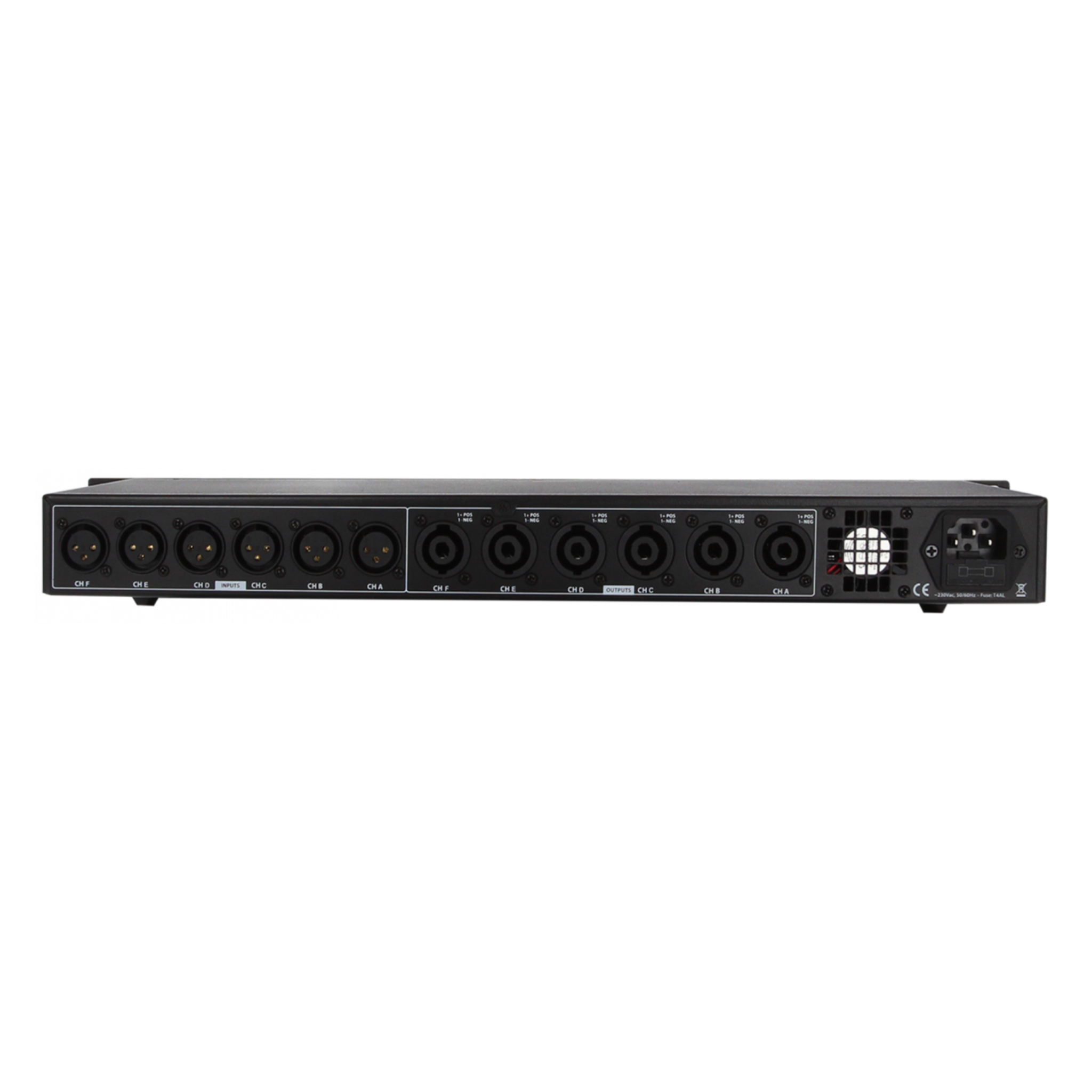 Definitive Audio Sexta 1u 75d - Etapa final de potencia de varios canales - Variation 3