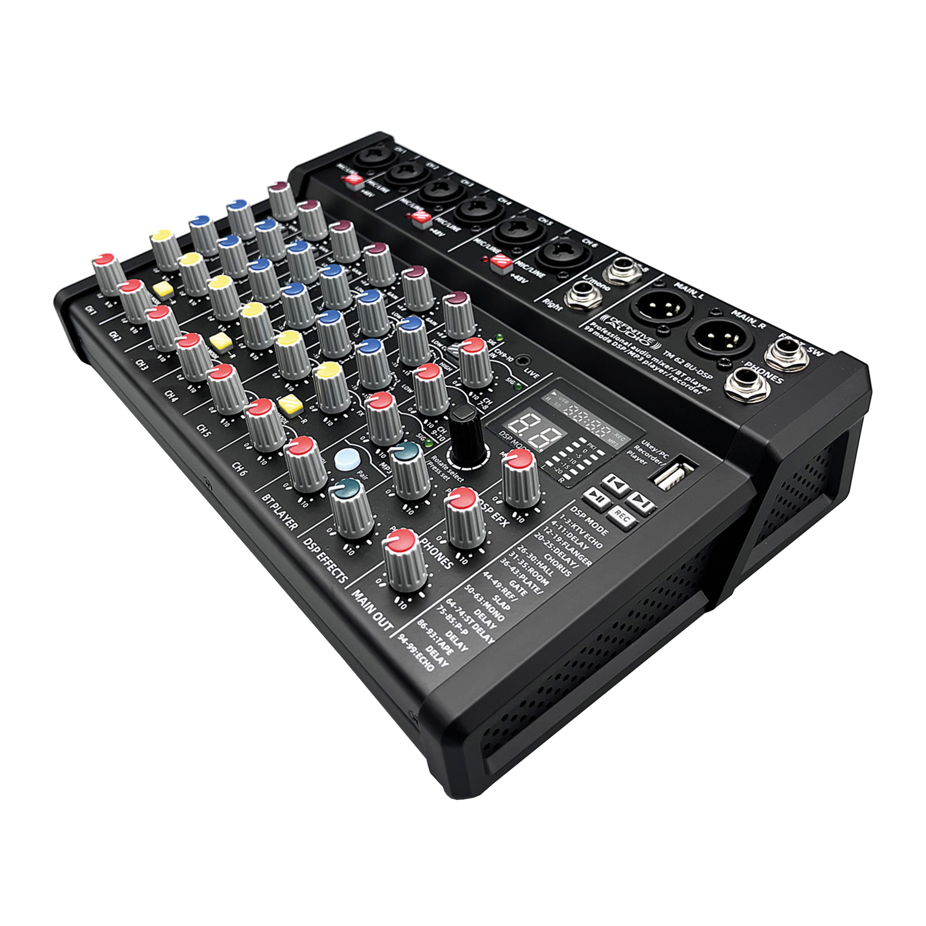 Definitive Audio Tm 62 Bu-dsp - Mesa de mezcla analógica - Variation 3