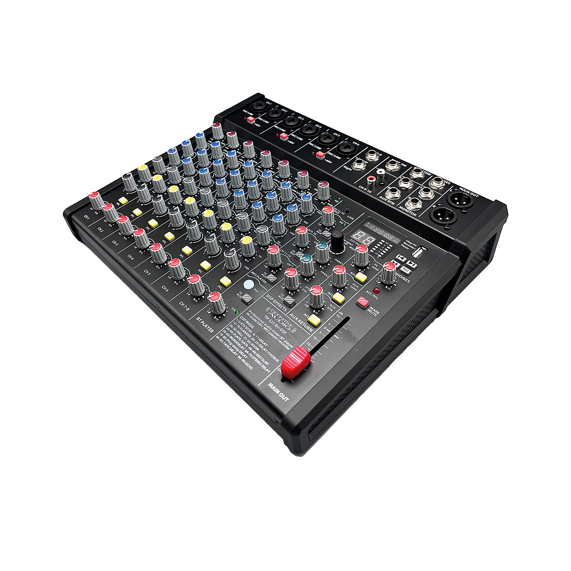 Definitive Audio Tm 633 Bu-dsp - Mesa de mezcla analógica - Variation 3