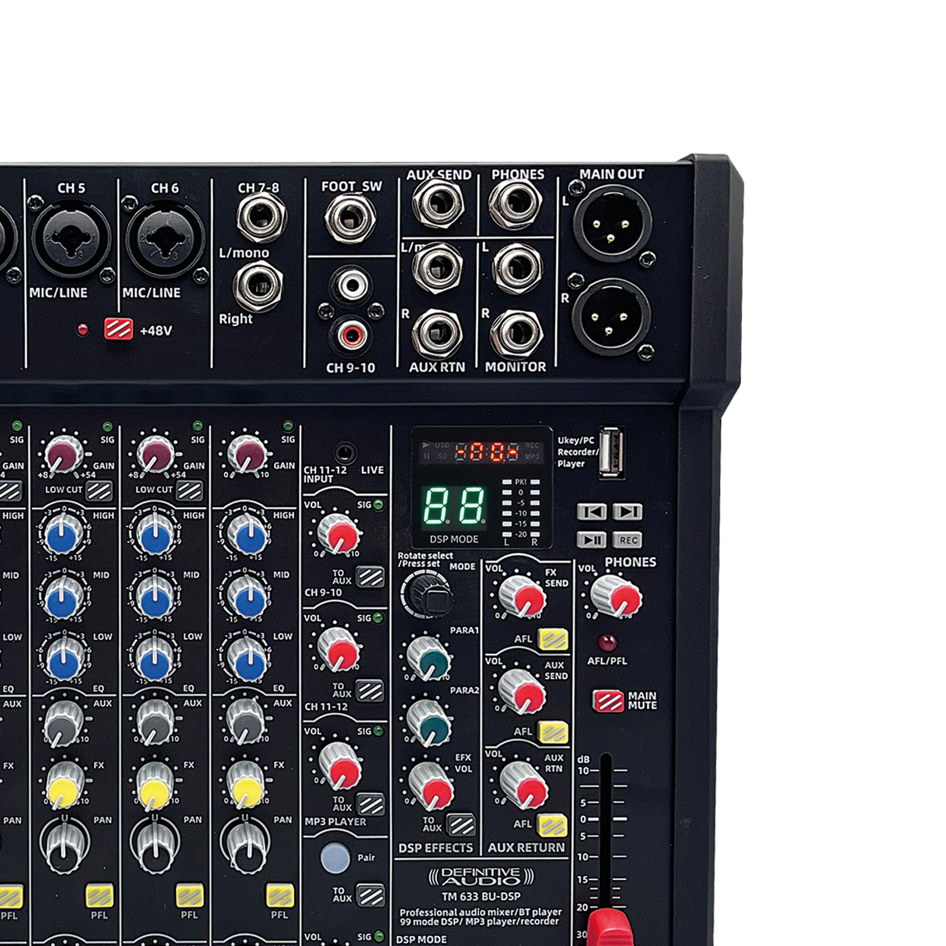 Definitive Audio Tm 633 Bu-dsp - Mesa de mezcla analógica - Variation 6
