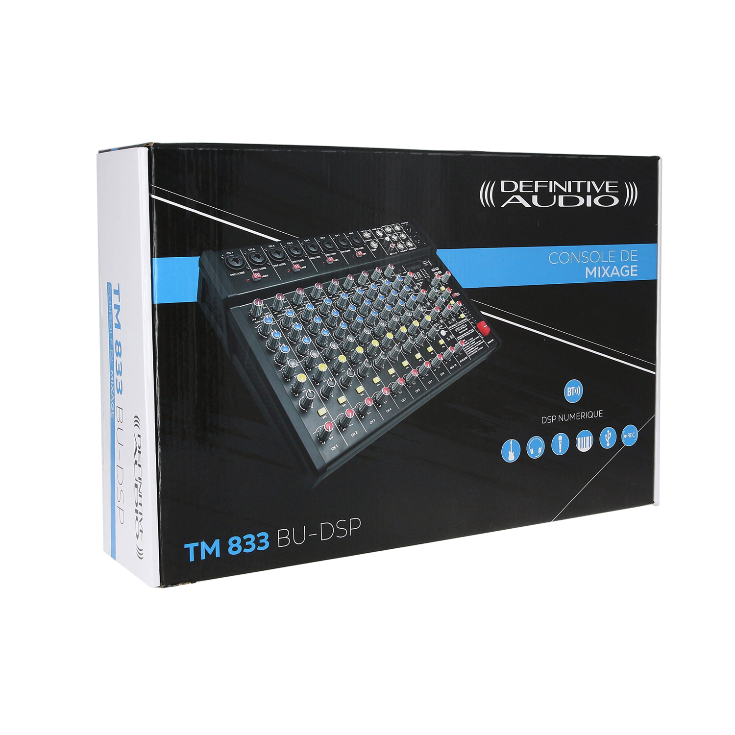 Definitive Audio Tm 833 Bu-dsp - Mesa de mezcla analógica - Variation 7