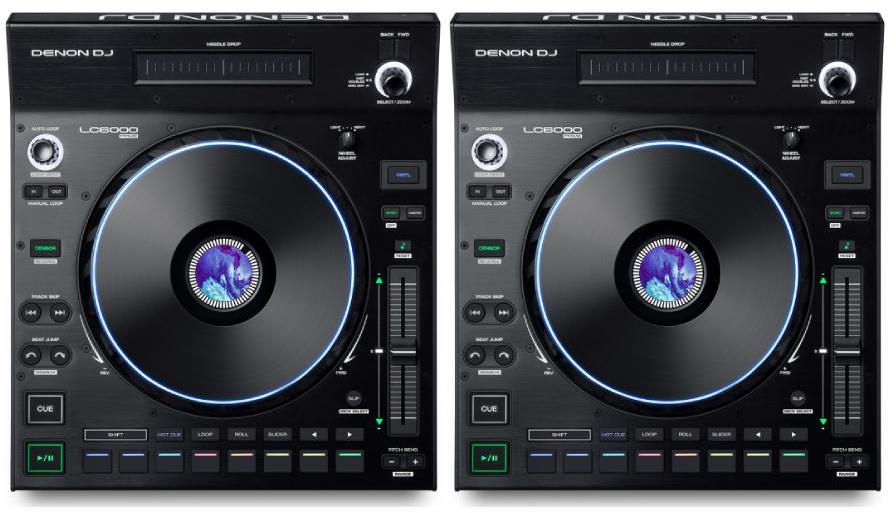 Full dj set Denon dj 2 x LC6000 Prime
