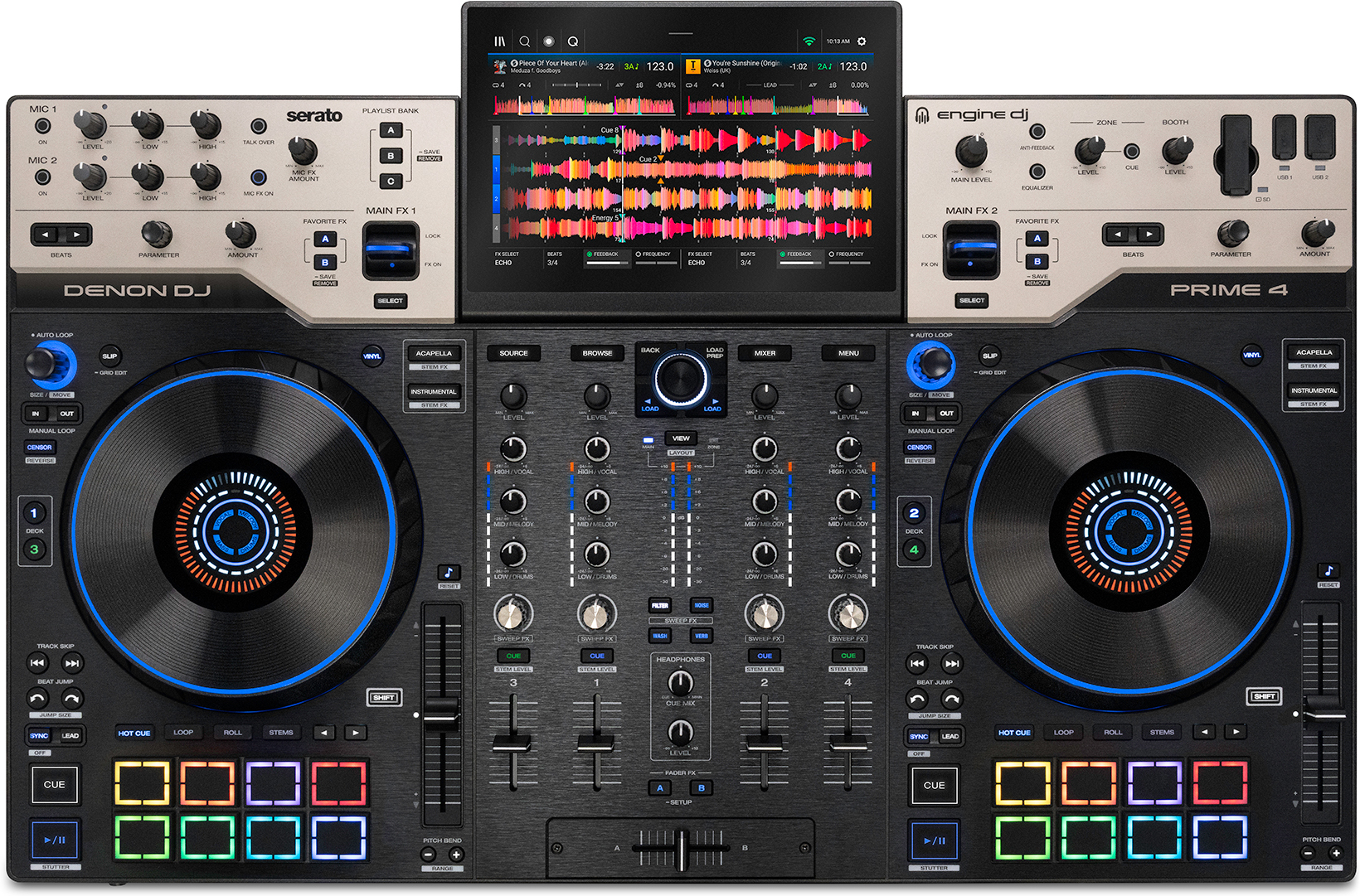 Denon Dj Prime4 G2 - Standalone DJ Controller - Main picture