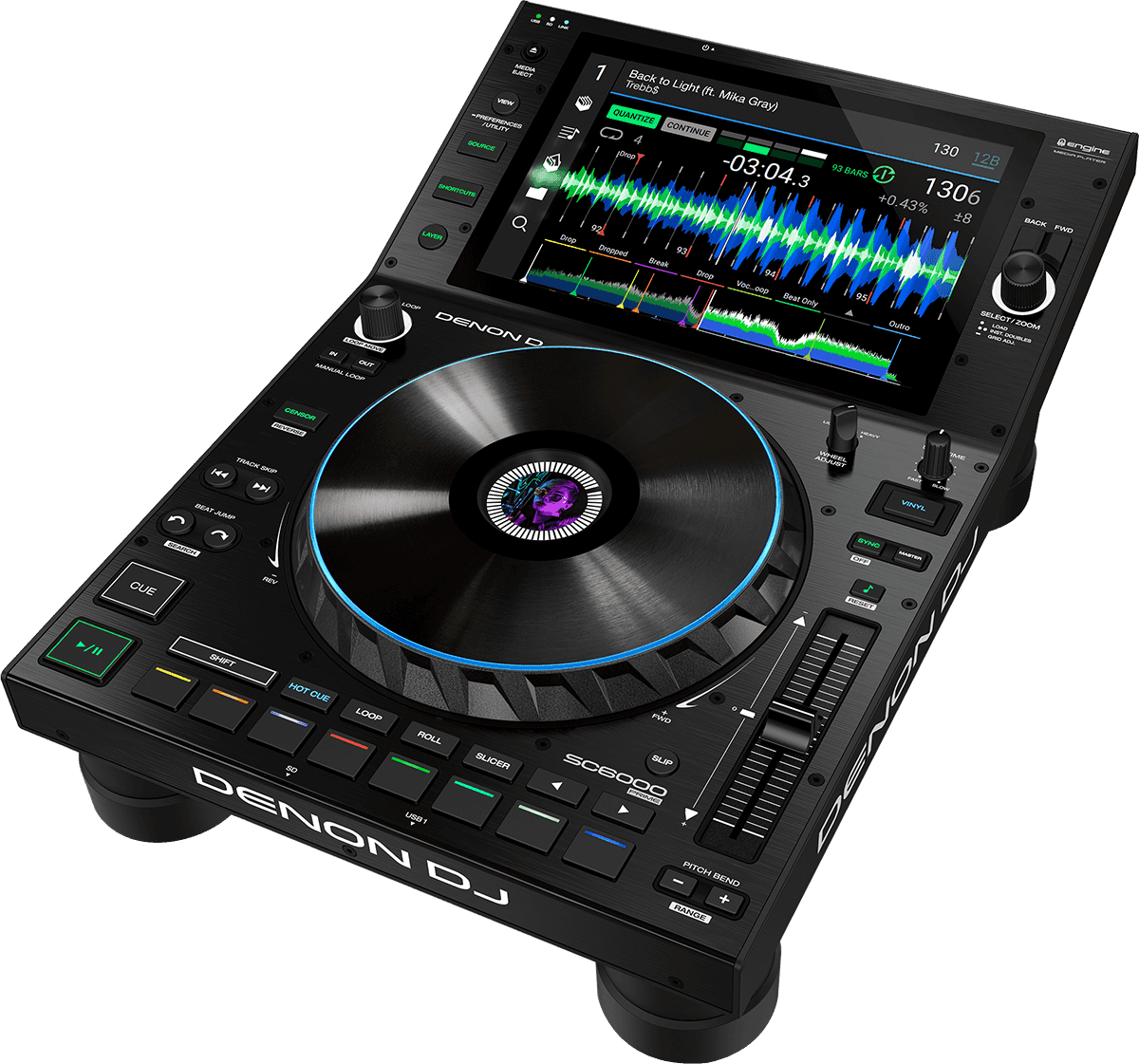 Denon Dj Sc 6000 Prime - Plato MP3 & CD - Main picture