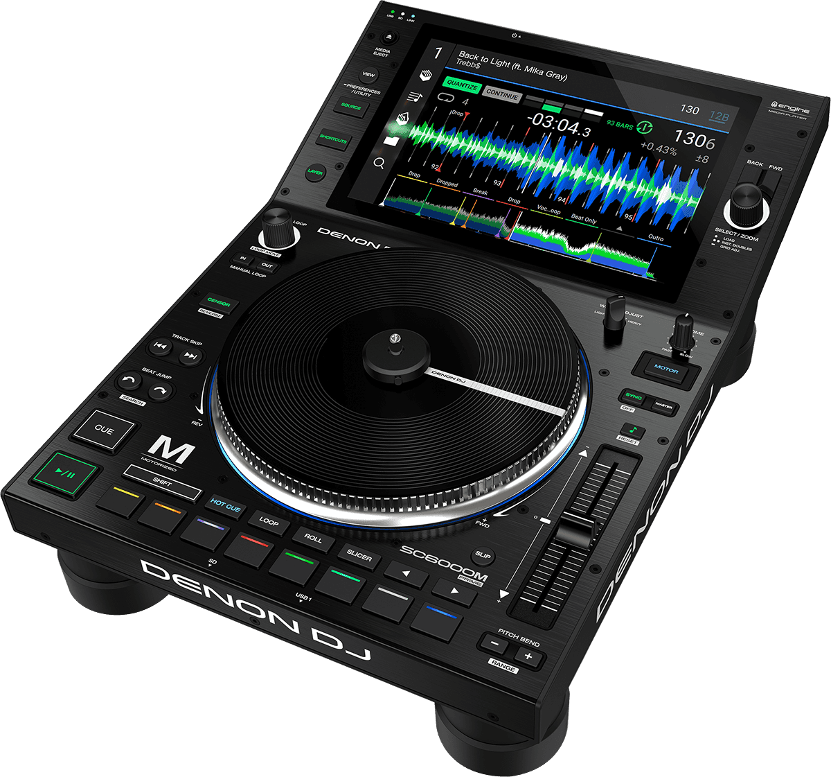 Denon Dj Sc 6000m - Plato MP3 & CD - Main picture