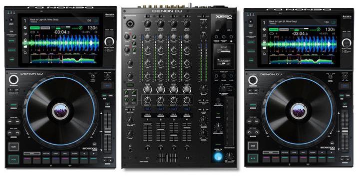 Dj sets Denon dj X1850 + 2 x SC6000