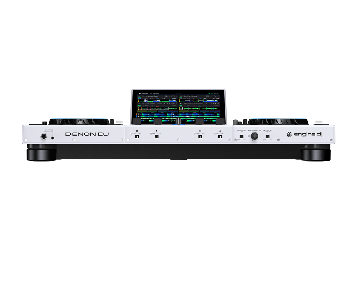Denon Dj Prime 4 + White Edition - Standalone DJ Controller - Variation 3