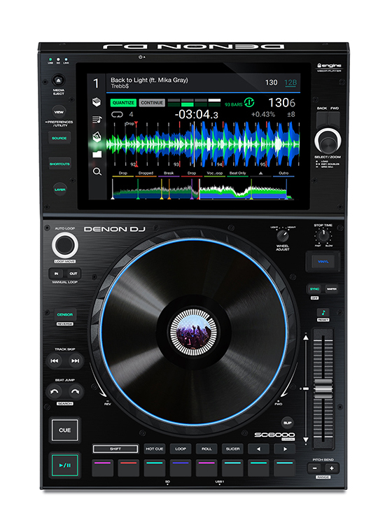 Denon Dj Sc 6000 - Plato MP3 & CD - Variation 1