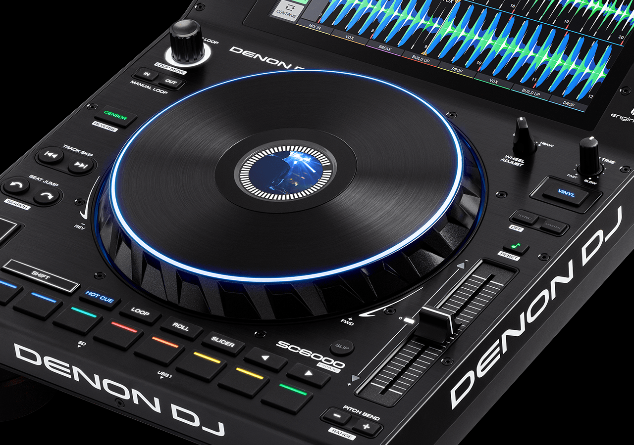 Denon Dj Sc 6000 Prime - Plato MP3 & CD - Variation 5