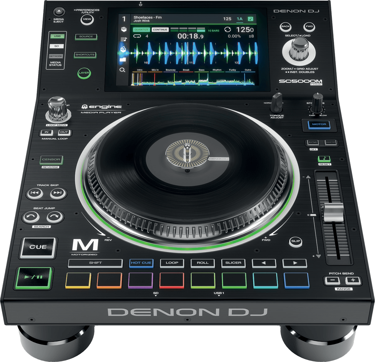 Denon Dj Sc5000m Prime - Plato MP3 & CD - Variation 1