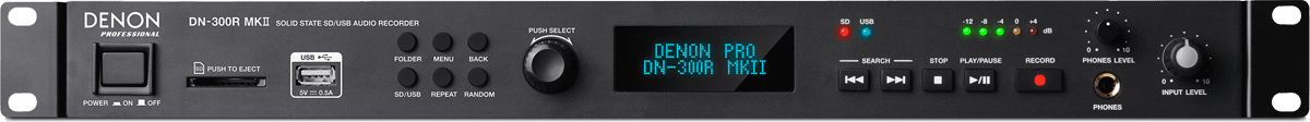 Denon Pro Dn 300r Mkii - Grabador en rack - Variation 1