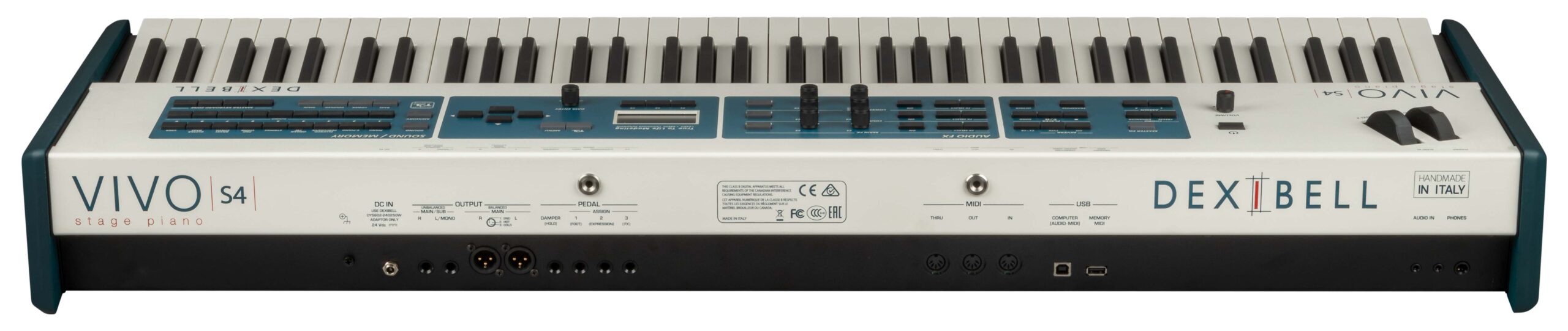Dexibell Vivo S4 - Bleu - Piano digital portatil - Variation 7