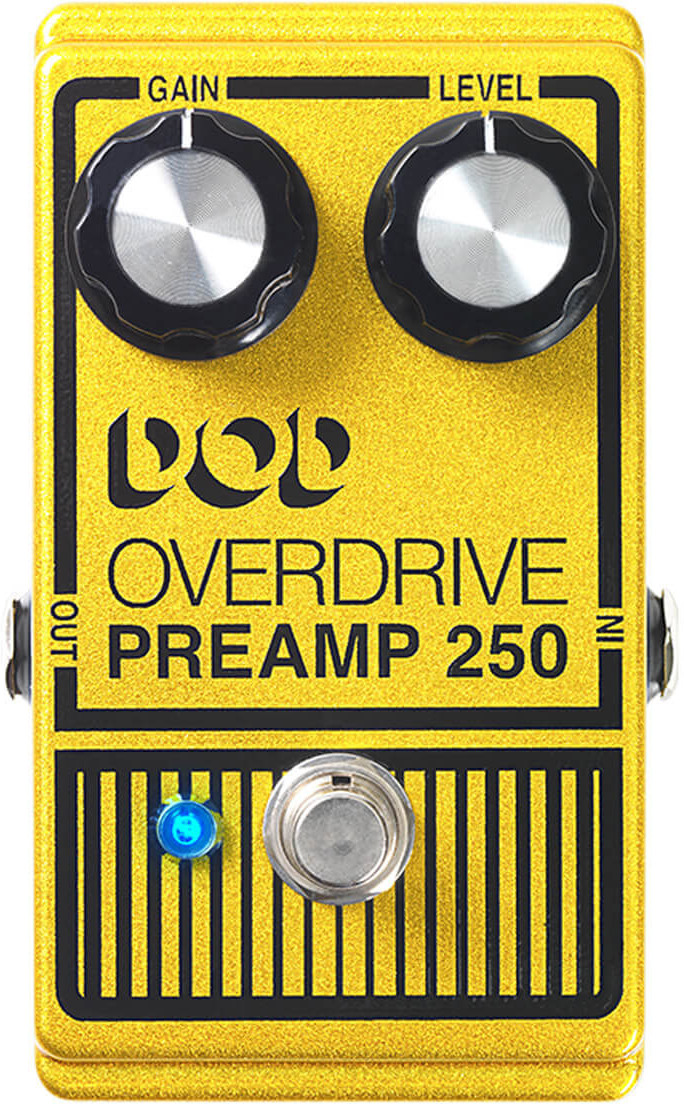 Digitech Dod Overdrive Preamp 250 Reissue - Pedal overdrive / distorsión / fuzz - Main picture