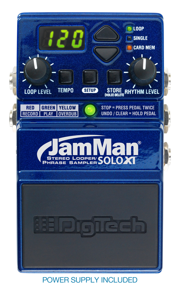 Digitech Jamman Solo Xt Looper Phrase Sampler - Pedal looper - Main picture