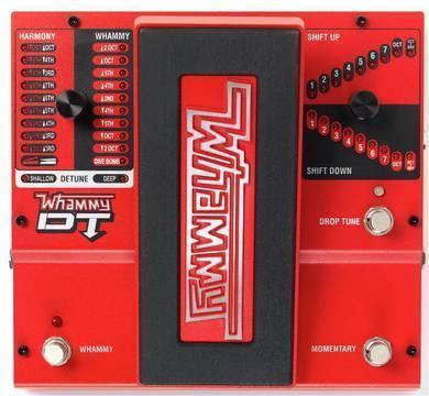 Pedal de armonización Digitech Whammy DT Harmonizer Pitch shifter