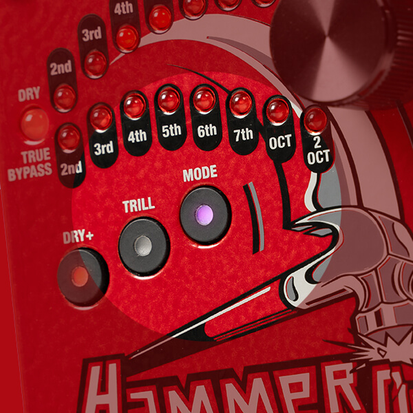 Digitech Hammer On - Pedal de armonización - Variation 4